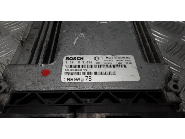 Блок управления двигателя 1860A578, 0281013890 Mitsubishi Outlander