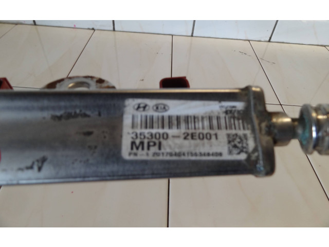 Топливная рампа 35310-2E000, 35300-2E001   KIA Sportage   для двигателя G4NA