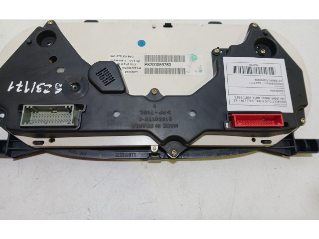 Спидометр (приборный щиток) P8200059763, VF1BB05CF26990902   Renault Clio II   