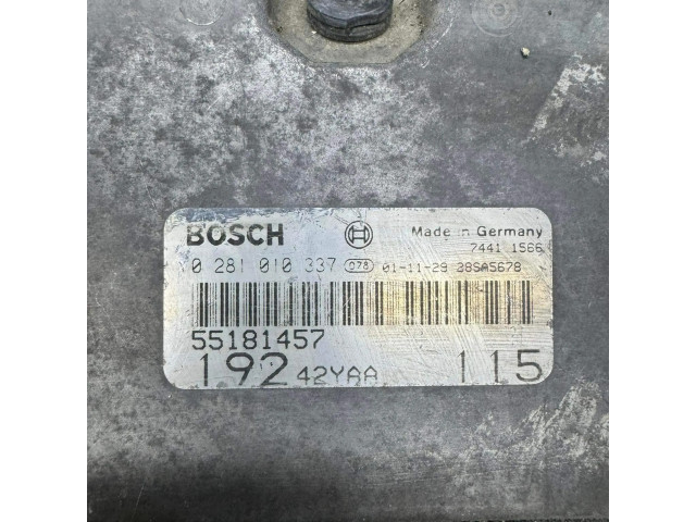 Řídící jednotka 55181457, 28SA5678 Fiat Stilo 2002