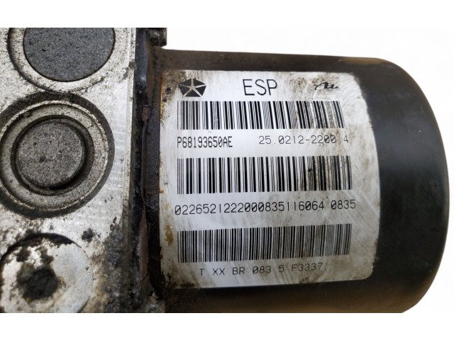 Блок АБС 68193650AE, P68193650AE Dodge RAM - года