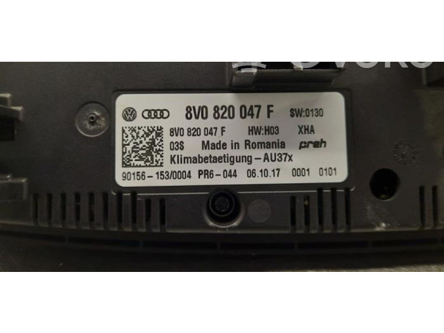 Блок управления климат-контролем 8V0820047F   Audi Q2 