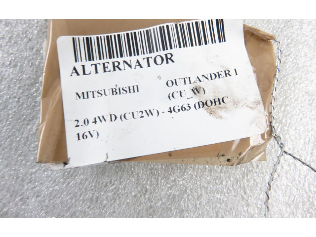 Генератор A3TG1192, MN183450 Mitsubishi Outlander