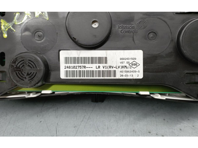 Панель приборов 248102757R, 0002431509 Dacia Logan II