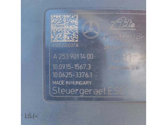 Блок АБС A2539011400, 2851565493   Mercedes-Benz  GLC X253 C253  2015- года