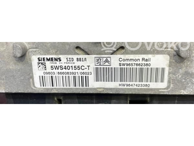 Řídící jednotka 5WS40155C-T, PEUGEOTPARTNER   Citroen Berlingo 2005