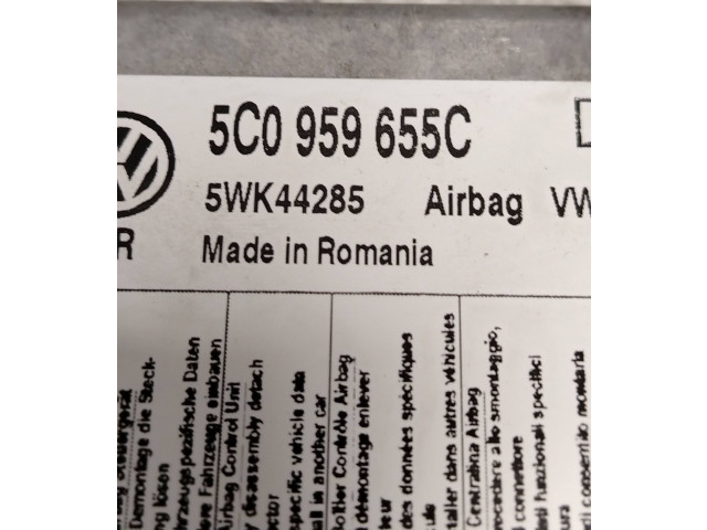 Блок подушек безопасности 5C0959655C, WK4428 Volkswagen Golf VI