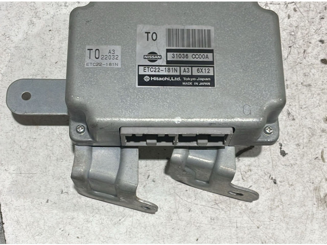 Блок управления коробкой передач 31036CC00A, 31036CC00A Nissan Murano Z51