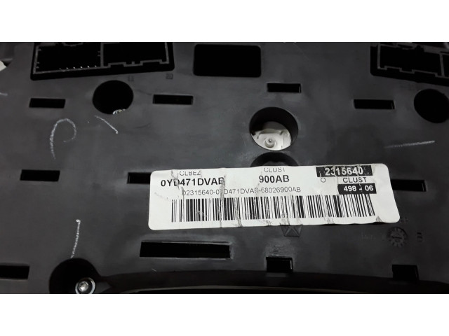 Přístrojová deska Dodge Caliber 2008 0YD471DVAB