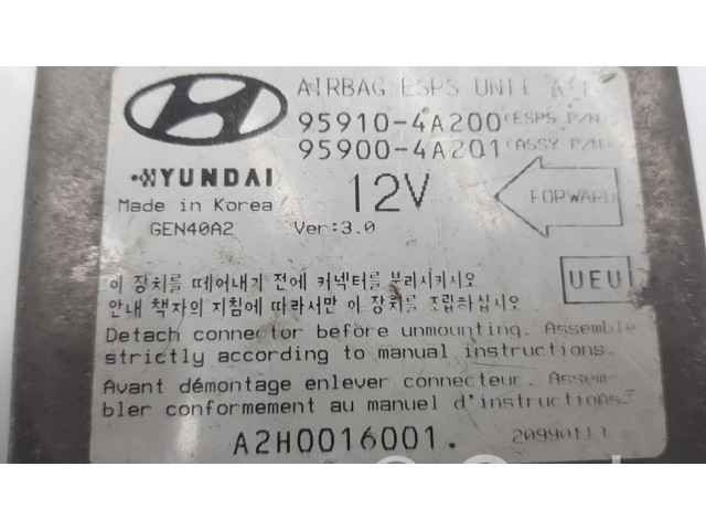 Блок управления надувных подушек 959004A201, 959104A200   Hyundai H-1, Starex, Satellite