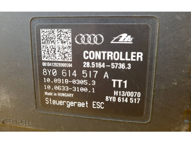 Блок АБС 8Y0614517A, 8Y0614517A   Audi  A3 8Y  2020 -  года