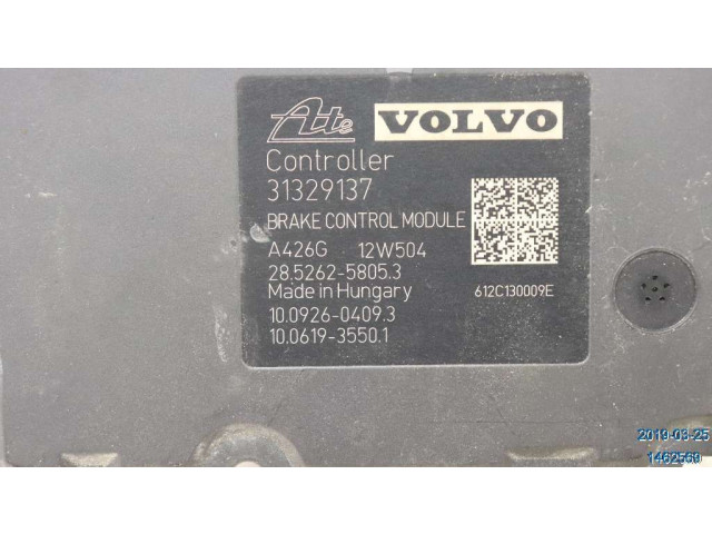 Блок управления АБС 31329138, 31329137   Volvo XC60