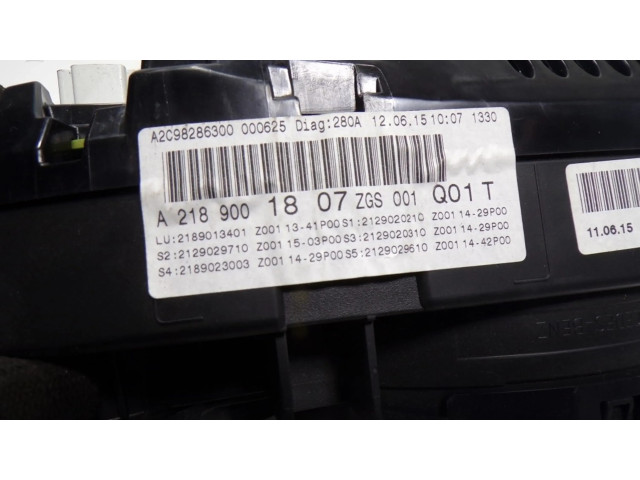 Панель приборов A2189001807, A2C53435189   Mercedes-Benz CLS AMG C219       