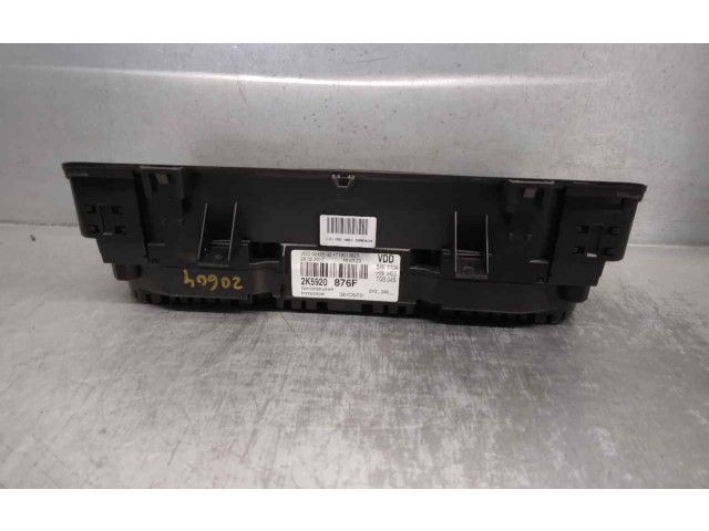 Панель приборов 2K5920876F Volkswagen Caddy
