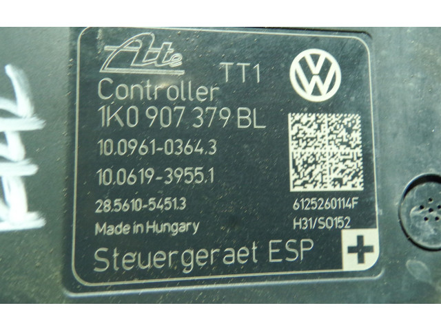 Блок управления АБС 1K0614517DP, 1K0907379BL Volkswagen Caddy