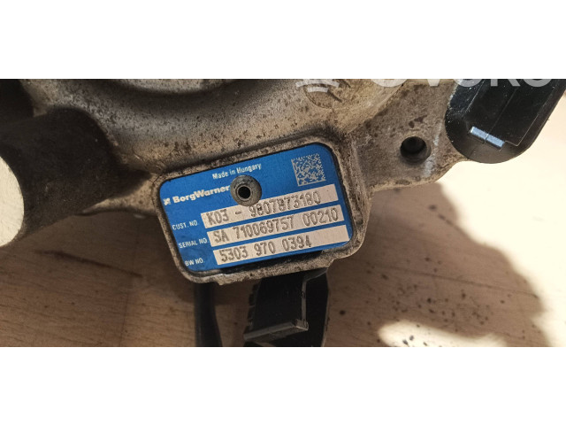 Turbodmychadlo Турбина 9807873180, 53039700394 Peugeot 308