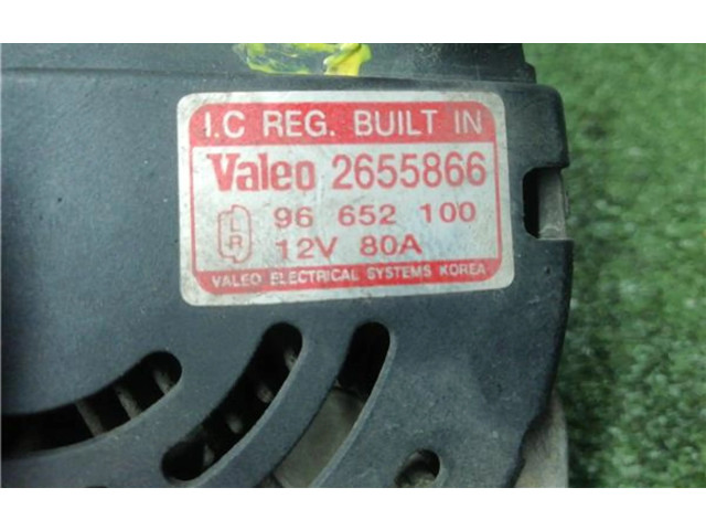 Генератор 96652100, 96652100 Daewoo Kalos