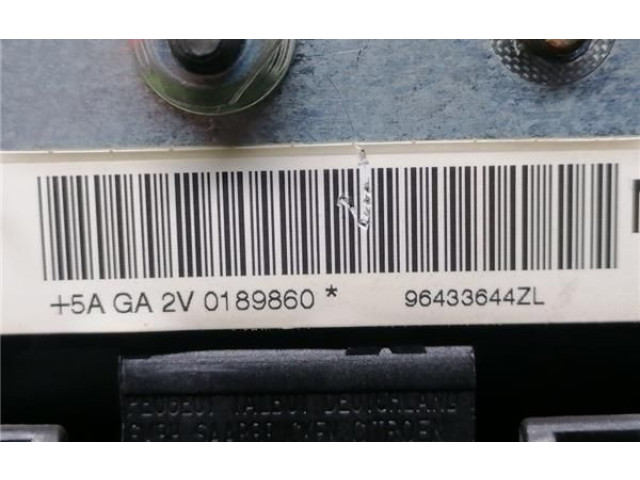 Подушка безопасности водителя 96433644ZL, 96433644ZL Citroen Xsara