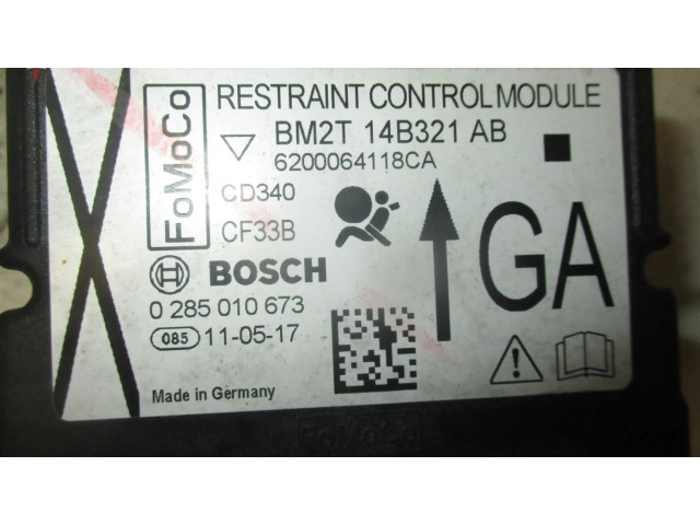 Блок подушек безопасности 0285010673, BM2T14B321AB Ford Galaxy