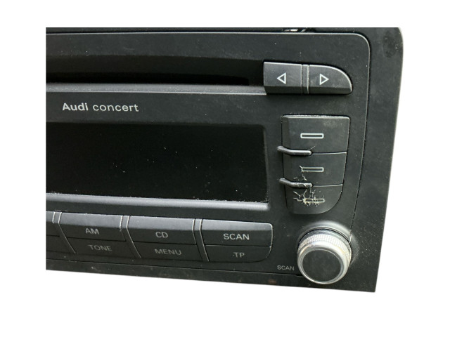 Радио/ проигрыватель CD/DVD / навигация 8P0035186S, 7649276380   Audi A3 S3 A3 Sportback 8P   для двигателя BKC