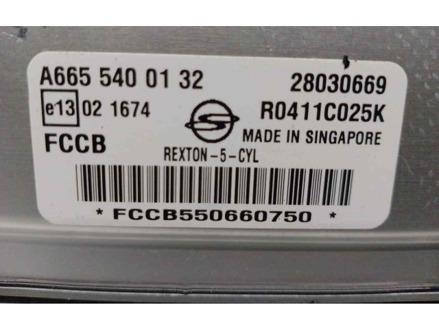 Řídící jednotka A6655400132, 550660750 SsangYong Rexton 2006