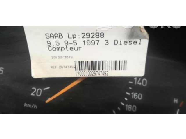 Панель приборов 5373188   Saab 9-5       