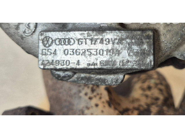  Турбина Audi A3 S3 8P  GT1749VA, 03G253019A   для двигателя BKD      