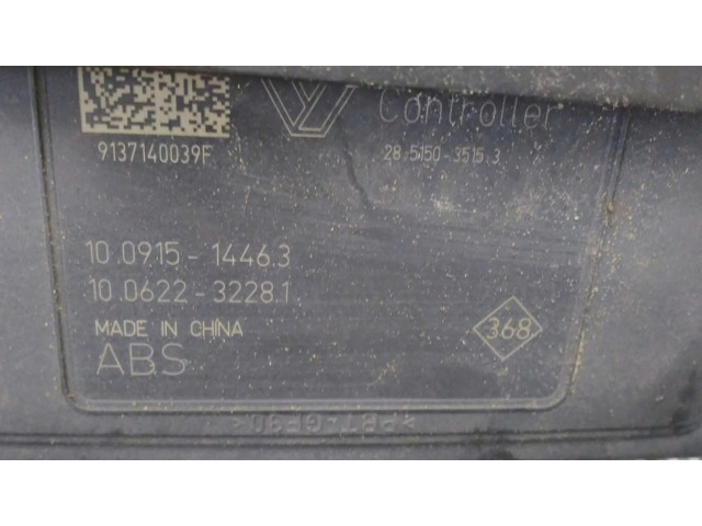 Блок АБС 9137140039F, 10091514463   Dacia  Dokker  