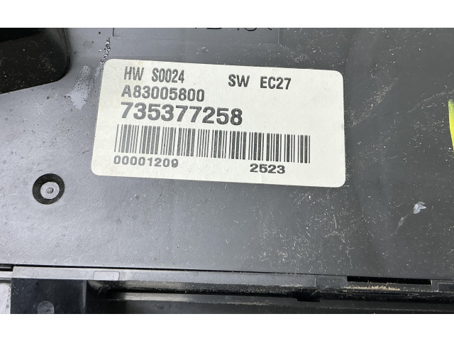 Блок управления климат-контролем 77364222, 735377258   Fiat Idea