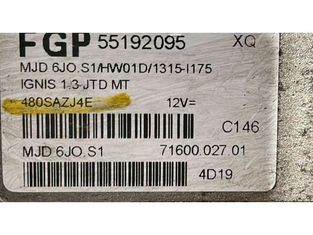 Комплект зажигания Suzuki Ignis