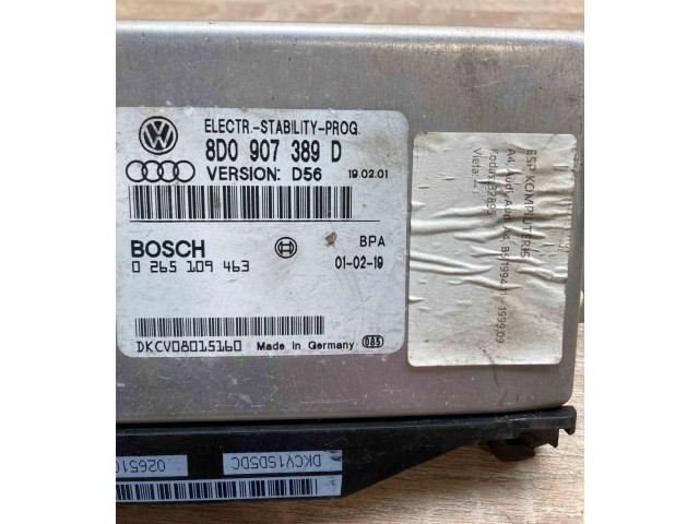 Блок управления коробкой передач 8D0907389D, 0265109463   Audi A6 S6 C6 4F