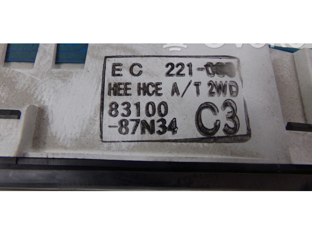 Панель приборов 83100-87N34, 83100-87N34   Daihatsu Charade       