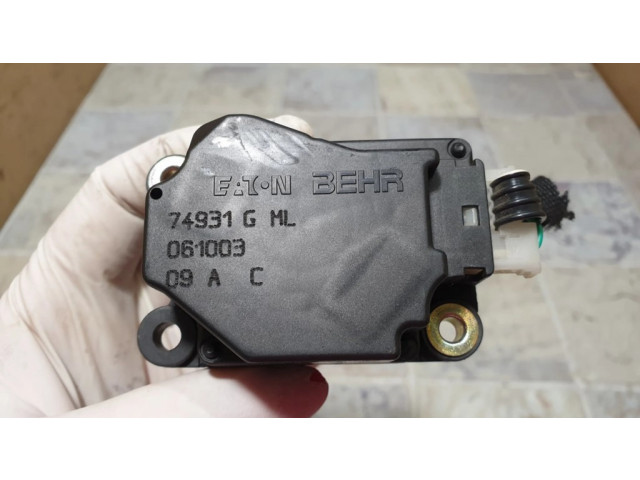 Двигатель задвижки потока воздуха