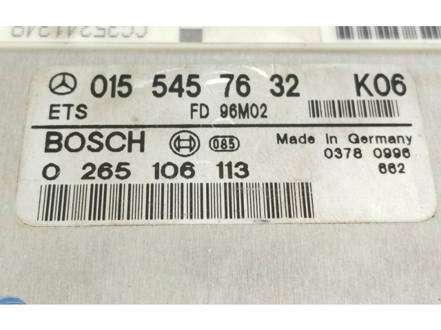 Блок управления АБС 0155457632   Mercedes-Benz E W210