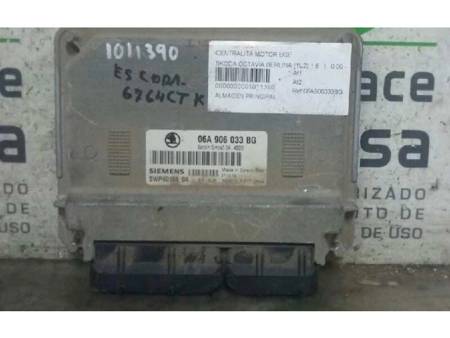Блок управления 06A906033BG, 0090047 Skoda Octavia Mk1 (1U)