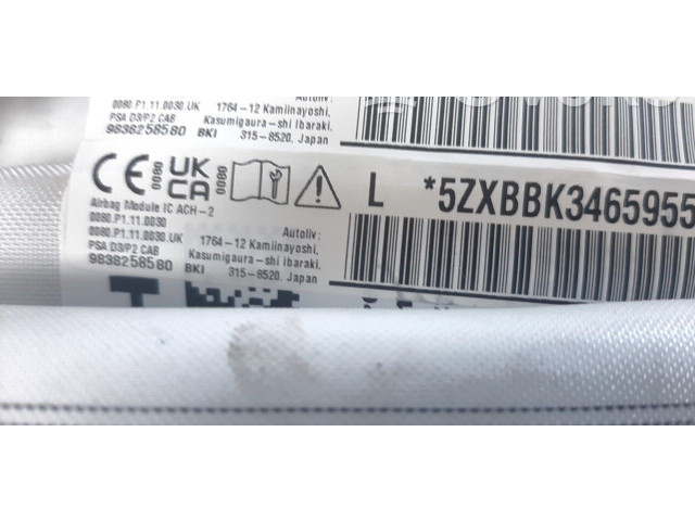 Подушка безопасности двери 9838258580   Peugeot 2008 II