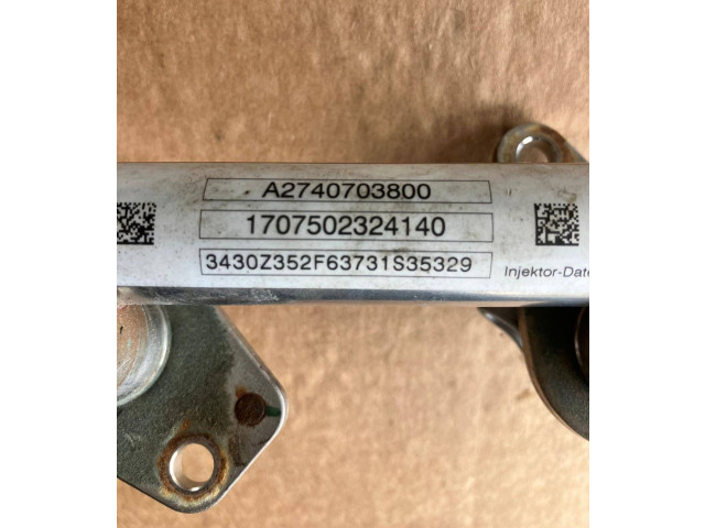 Топливная рампа A2740703800, 1707502324140   Mercedes-Benz C W205   для двигателя M 274.920