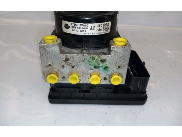 Блок АБС 476603VU7B, 476603VU7B Nissan Note (E11) 2006 - 2014 года