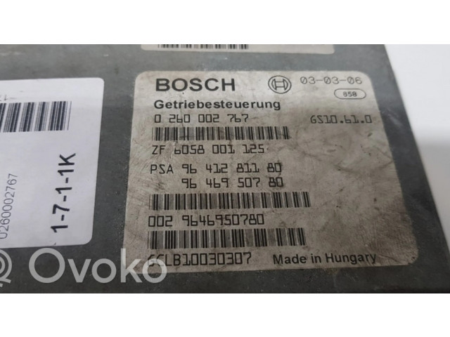 Блок управления коробкой передач 0260002767 Citroen C5