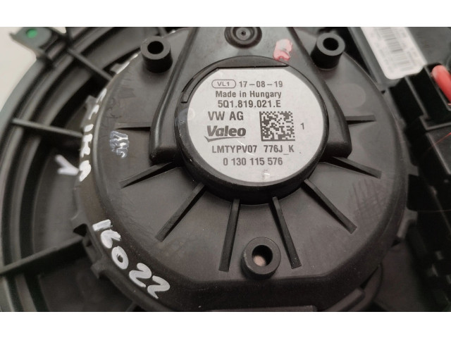 Вентилятор печки    5Q1819021E   Audi A3 S3 8V