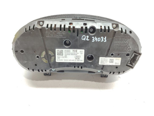 Панель приборов 81A920751B Audi Q2 -