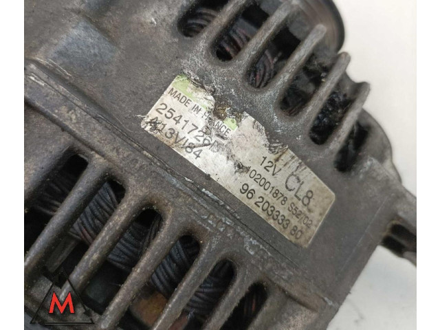 Генератор 9620333380, 02001878   Citroen Saxo      