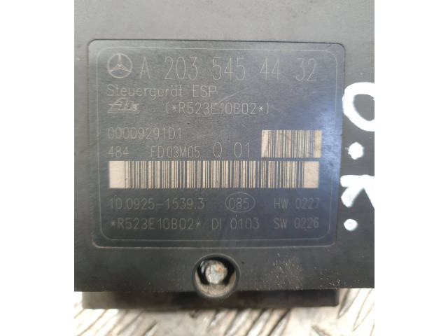 Jednotka ABS A2035454432, 00009291D1 Mercedes-Benz C W203 2003
