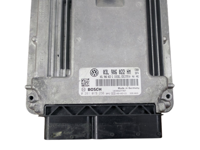 Řídící jednotka 03L906022HM, 0281015236   Volkswagen Tiguan 2009