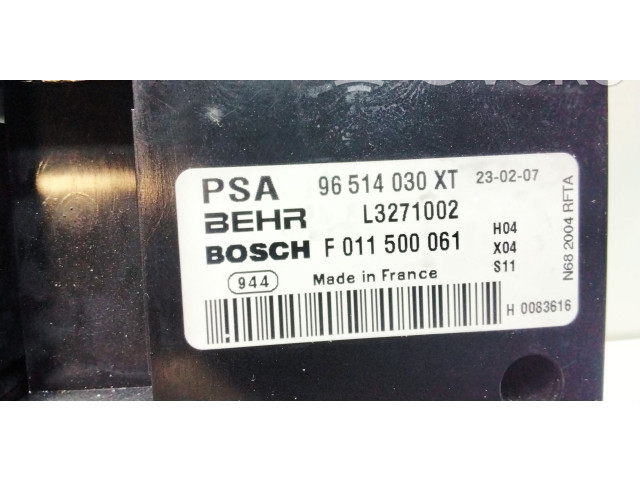 Блок управления климат-контролем 96514030XT, F011500061 Citroen Xsara Picasso