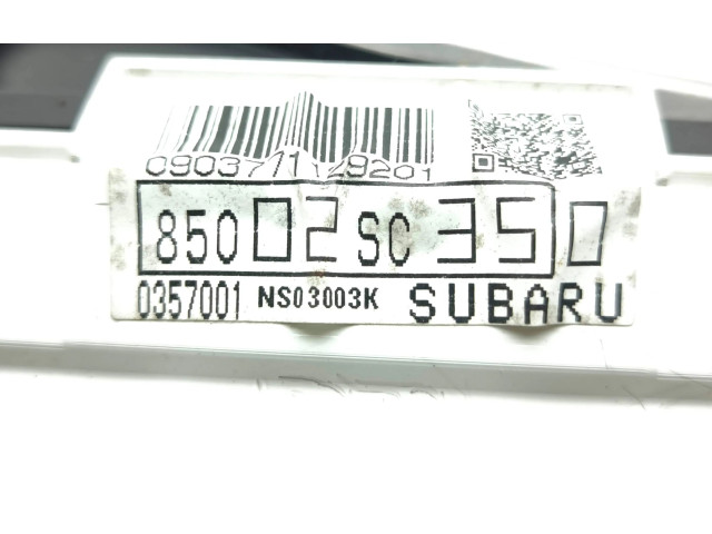 Панель приборов 85002SC350, NS03003K   Subaru Forester SH       