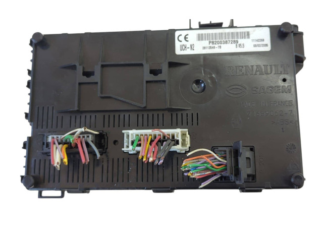 Блок комфорта 281125487B, P8200387289 Renault Clio II