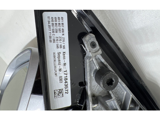 Zpětné zrcátko  Audi A8 S8 D4 4H 2016  4H1857409N, 4H1857507  