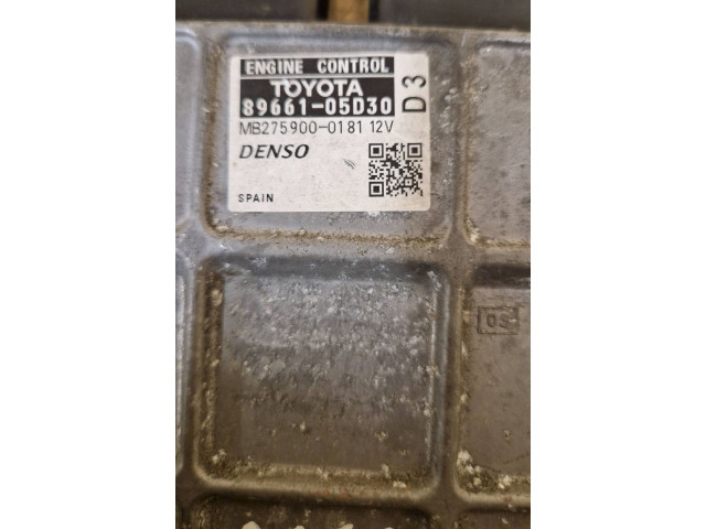 Řídící jednotka 8966105D30, MB2759000181 Toyota Avensis T270 2012