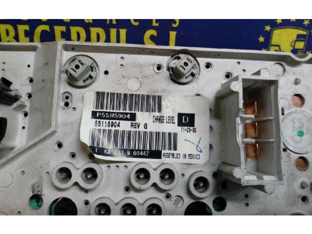 Модуль блока управления кондиционером P55115904, 55115904 Jeep Grand Cherokee (WJ)